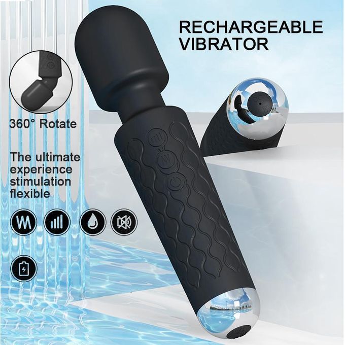 Magic Wand G-Spot & Clitoris Stimulator Black